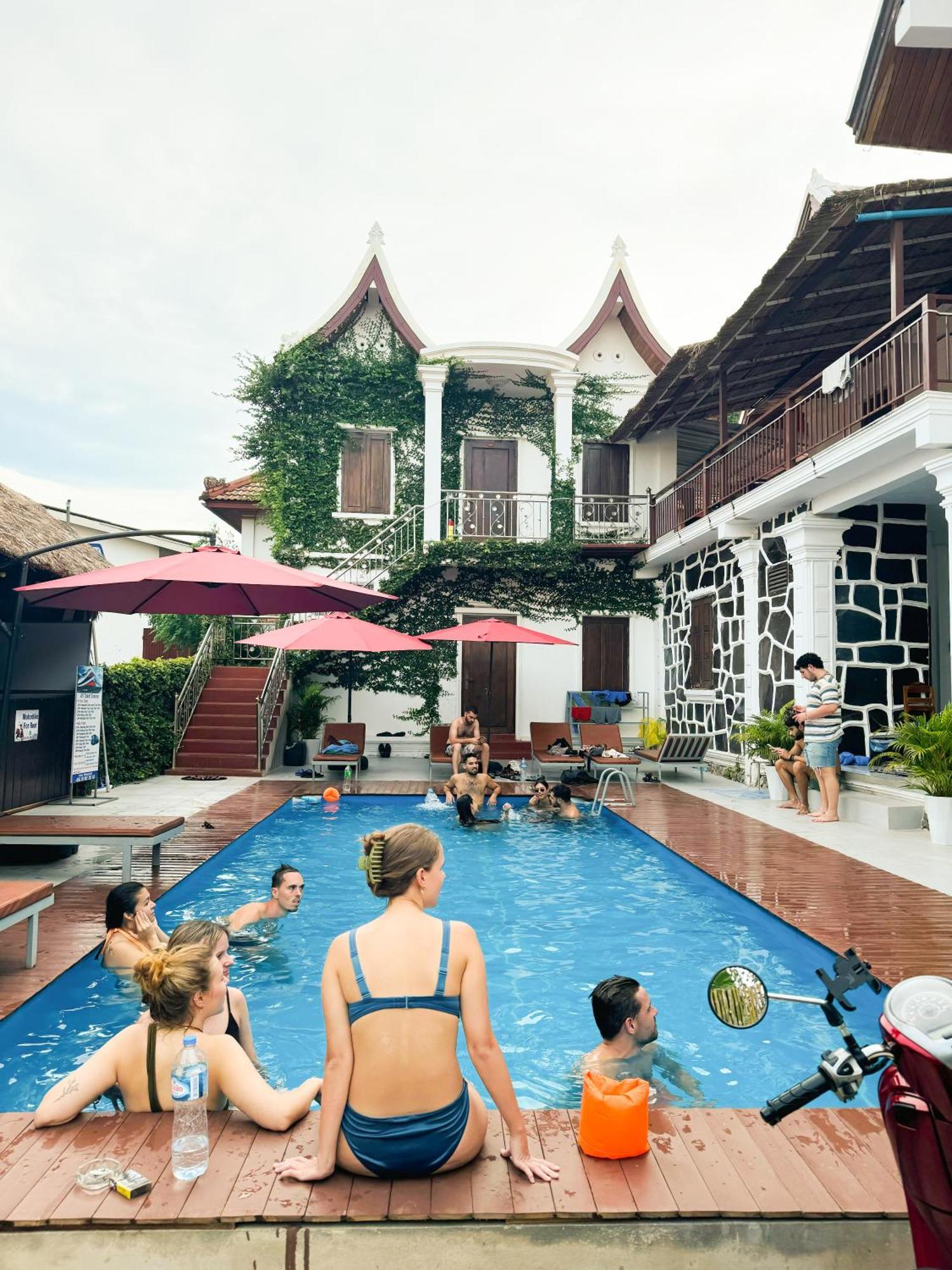 Sabai Sabai Backpackers Hostel 루앙프라방 외부 사진